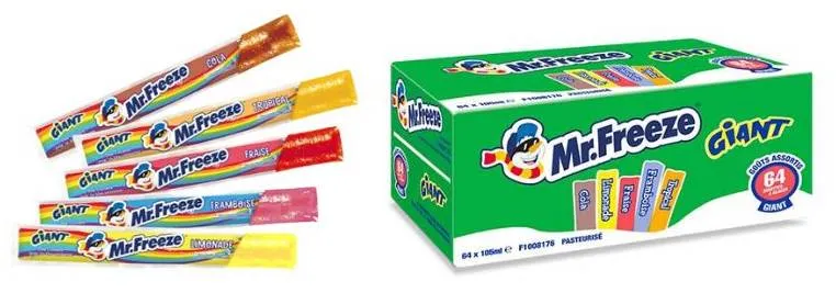 [006126] MISTER FREEZE CLASSIC 140 x 40ML