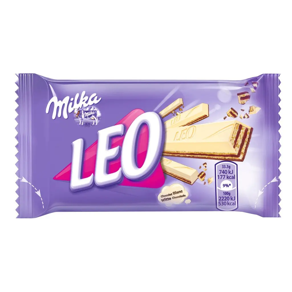 [005093] LEO WIT EN MELK SINLE 32x33GR