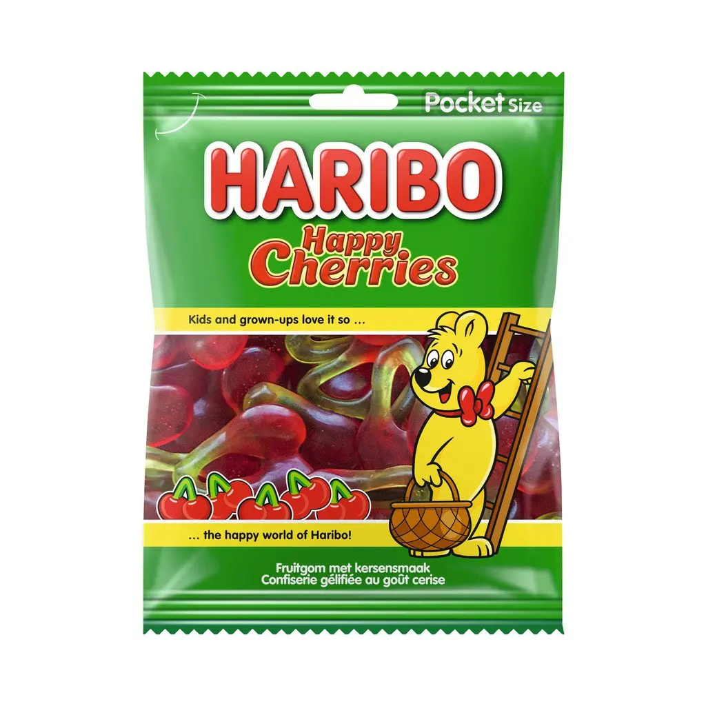 [006069] HARIBO HAPPY CHERRIES 28X75GR